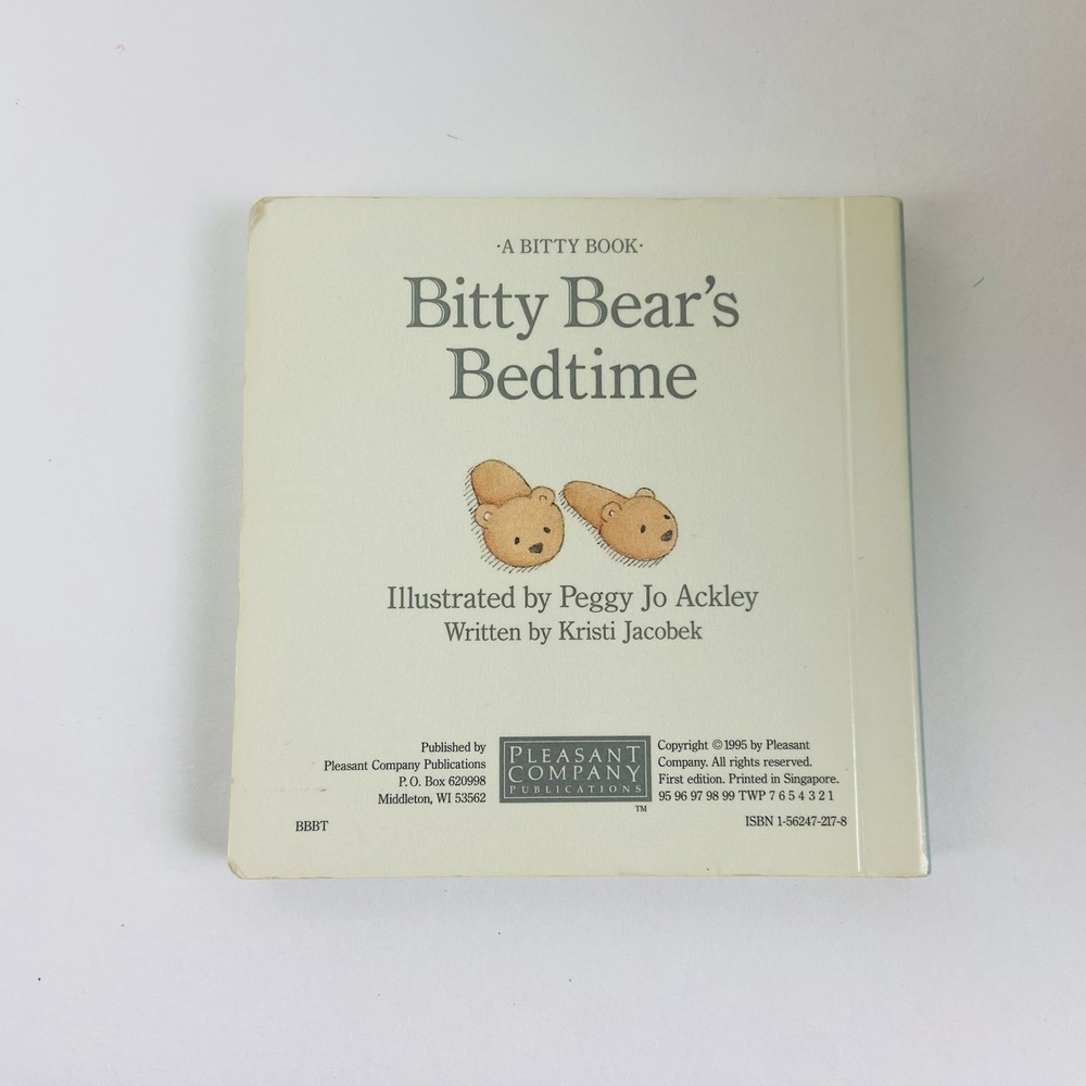 American Girl Bitty Baby and Lullaby Moses Basket Bitty Bear Carrier Gray Eyes - Picture 12 of 16